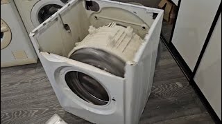 Final destruction of the Indesit washing machine drum
