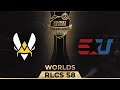 Renault Vitality vs eUnited - Worlds Finals RLCS Season 8 - Day 1