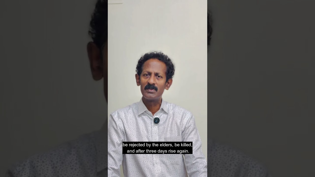 Lenten Journey Day - 34 | Privilages of Disciples | Rev.Dr.K.Amala Nathan