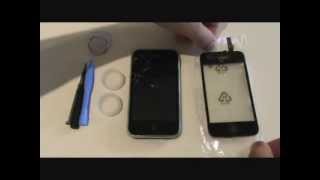 iPhone 3GS Cracked Screen Replacement Tutorial | GadgetMenders.com