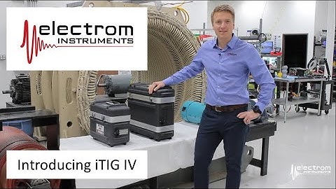 Electrom Introduces the iTIG IV Static Motor Tester and Winding Analyzer