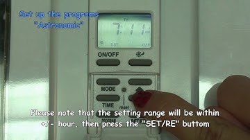 In-Wall Digital Timer (TM-097S) - How to set up the programs