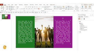 Vertical Morph Transition Effect in  PowerPoint