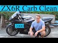 2000 ZX6R Carburetor Clean