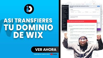 Así transferimos nuestro dominio de wix a otro proveedor 2022