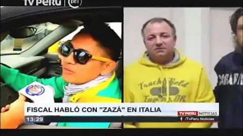 Italia: Fiscal peruano habl con 'Zaza' por caso Or...
