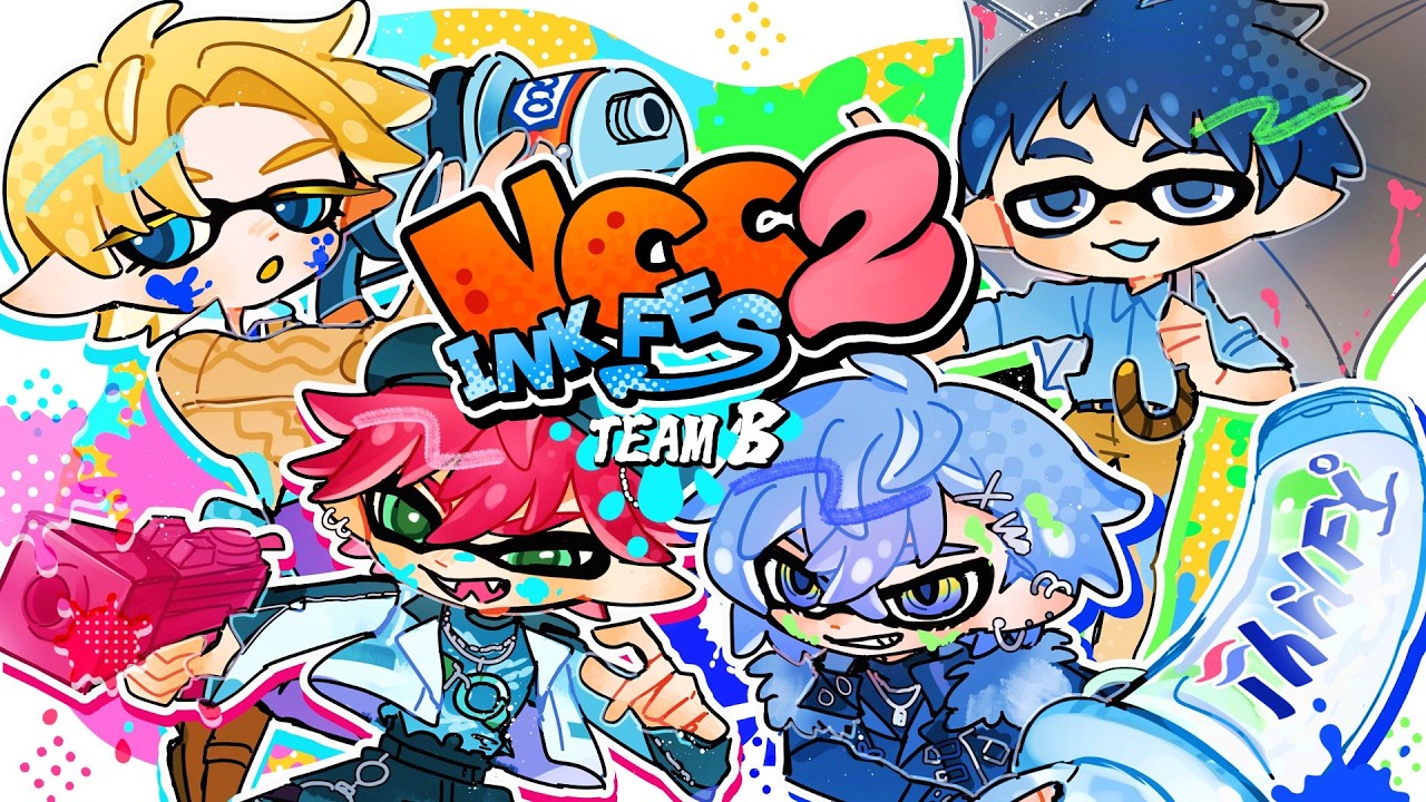 【スプラ】VCC INK FES2【小柳ロウ/にじさんじ】