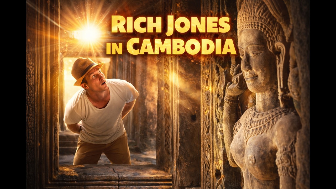 RICH JONES in Cambodia