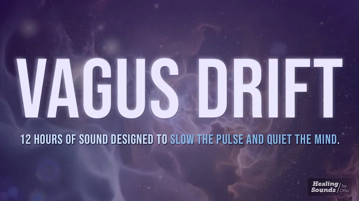 Vagus Drift 🌌 | 12 HOURS + BLACK SCREEN | Parasympathetic Activation & Calm Binaural Support