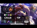 Gnar Top vs Renekton - KR Master Patch 10.19