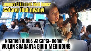 Mak Mak pasti baper dan terenyuh dengar Wulan nyanyi lagu suara hati istri..!!!Galang ikut nyanyi