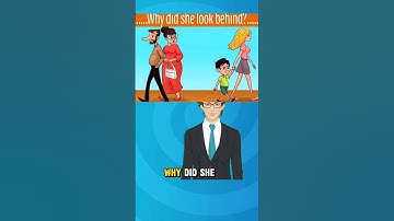 why did she look? 🤔 #subscribemychannel #quiz #quiztime #riddle #riddlechallenge #imposible