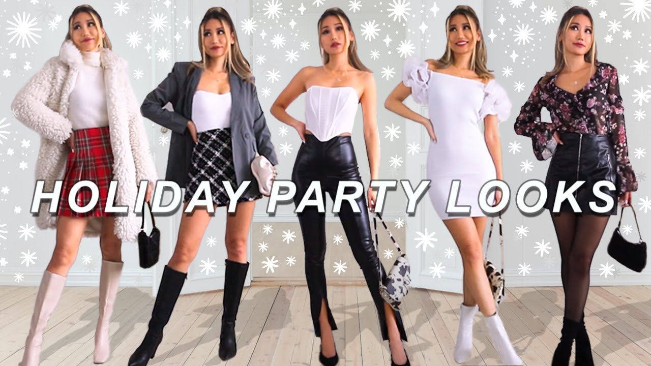 ⁣HOLIDAY PARTY OUTFITS ✨ | Christmas New Year Lookbook