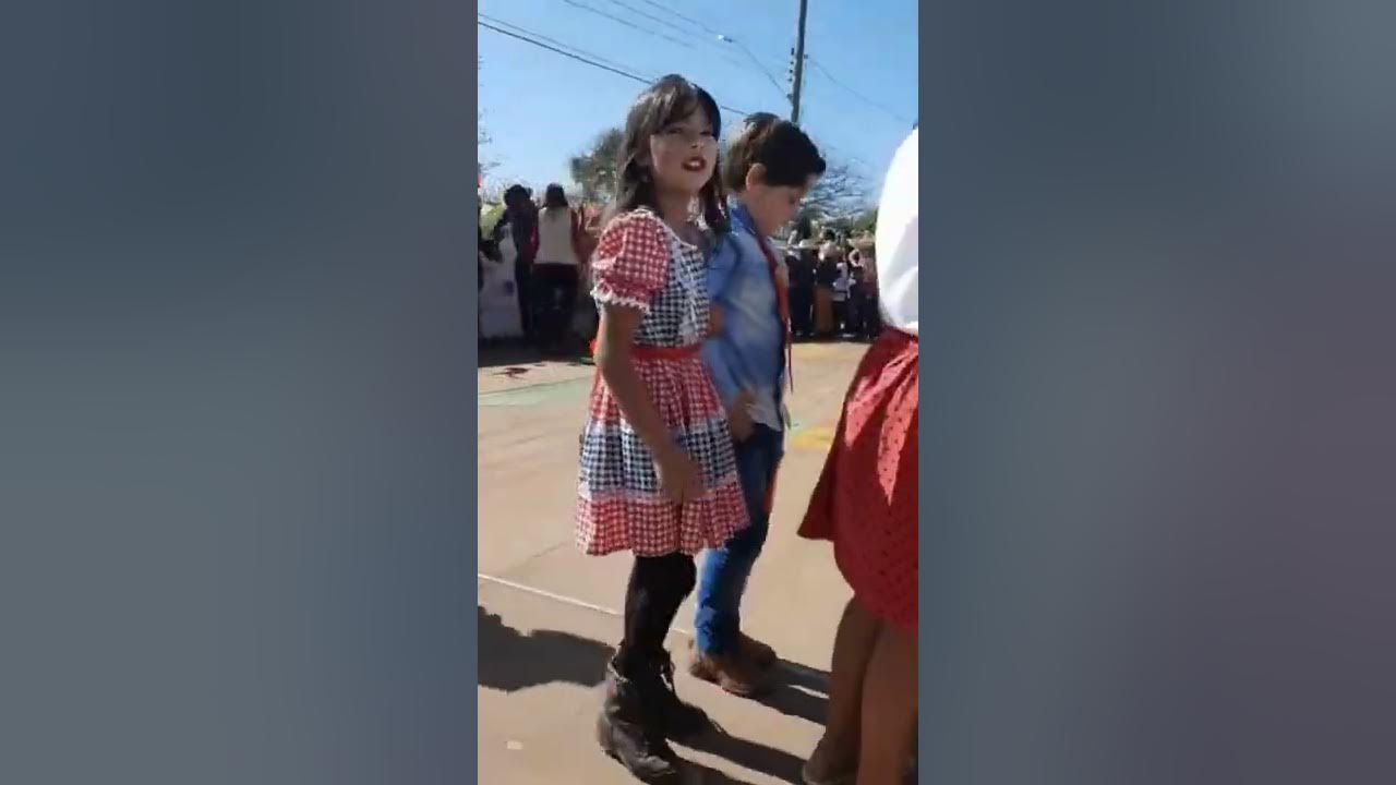 DANCEI QUADRILHA #2 #festajunina #escola #dança #quadrilha