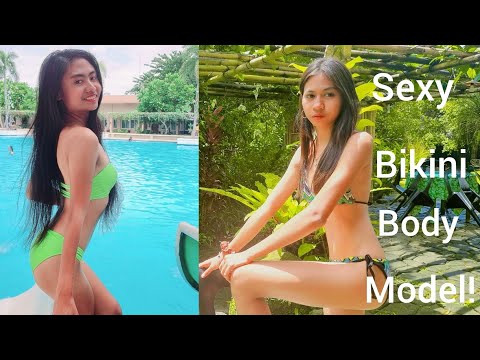 #beautiful Young  Filipina  Sexy Bikini Body Model Fashion Show!