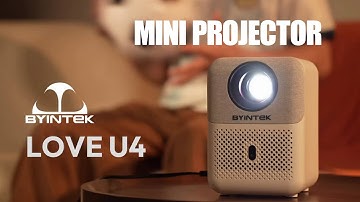 Byintek U4 Projector by AliExpress