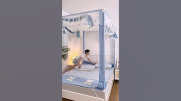 Say goodbye to itchy mosquito bites with our high quality insect proof nets.🥰#homedecor#bedding