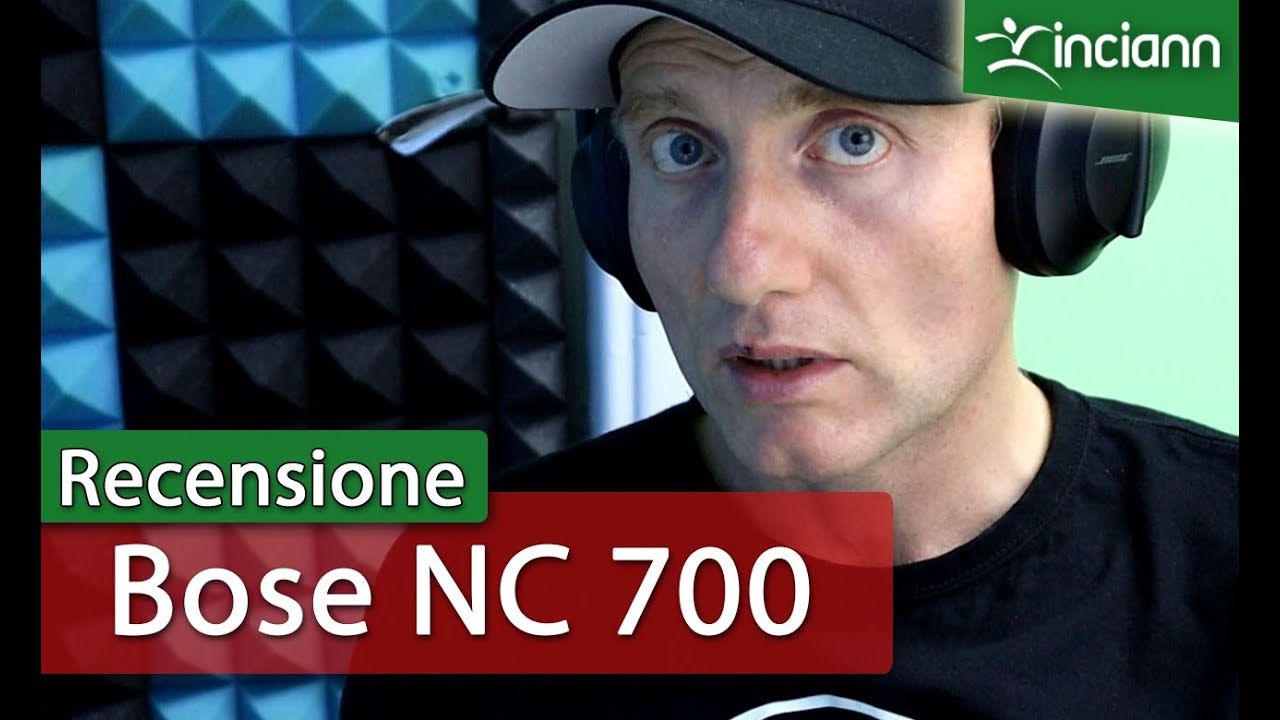 Recensione Cuffie Bose NC 700 Cancellazione Attiva del Rumore, Design e  Microfono Top - YouTube
