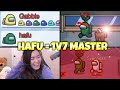 Hafu is the 1v7 IMPOSTER MASTER | Among Us