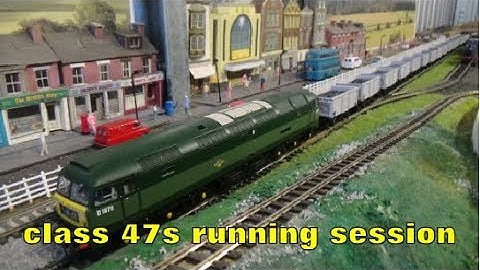 A Running Session with Class 47s - The class 47 Fleet In Action