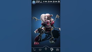 FNAF AR Shattered Glamrock Mangle Workshop Animations