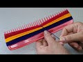 Amazing Hand Embroidery flower design trick | Very Easy & Super Woolen flower design idea