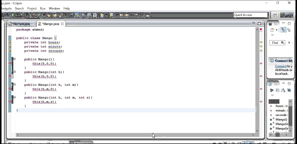 Java Programming Tutorial 37 Multiple Constructors - YouTube