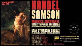 Handel: Samson (Full Oratorio), HWV 57 (reference recording: Maurice Abravanel / Remastered)