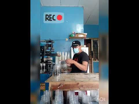  Sablon  cup plastik karawang  YouTube