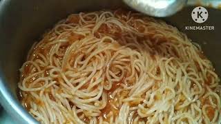 طريقة عمل المكرونة السباغيتى بالصلصة الحمراء الشهية? spaghetti