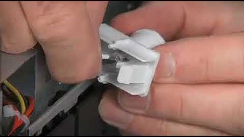 Remove/Replace: Control Panel Assembly (HPE ProLiant MicroServer G7 Server)