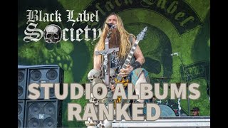 Black Label Society Studio Albums Ranked