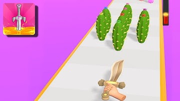 Sword Melter | Very Satisfying and Relaxing ASMR Slicing Game  | ASMR Slicing Game