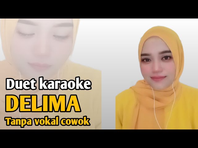 Delima || Karaoke duet tanpa vokal cowok class=