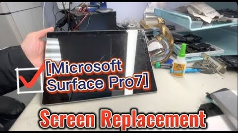 Microsoft Surface Pro 7 Screen Replacement