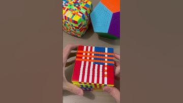 USA Flag on 13x13 Rubik’s Cube 🇺🇸