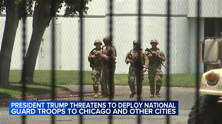 Trump threatens to send National Guard to Chicago; Pritzker says he has 'no right'