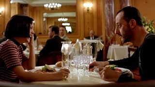 Леон и Матильда в ресторане|Леон (1994)|Сцена из фильма Леон и Матильда в ресторане|Леон (1994)|Сцена из фильма