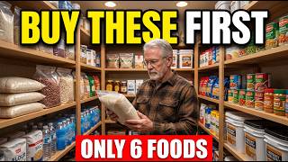 Stockpile These 6 Foods First (Preppers Are Buying Them Before Anything Else)
