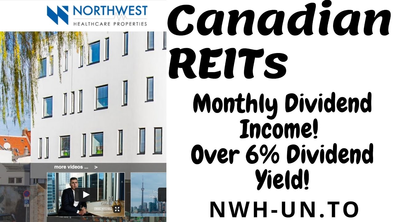 Canadian REITs NWH NWHUN Monthly Dividend Over 6 Dividend Yield What is REIT