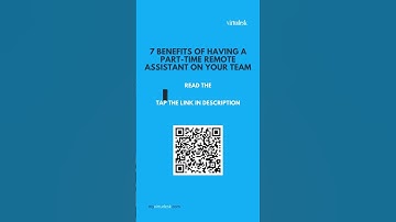7 Benefits of Having a Part-Time Remote Assistant On Your Team #shorts  #blog