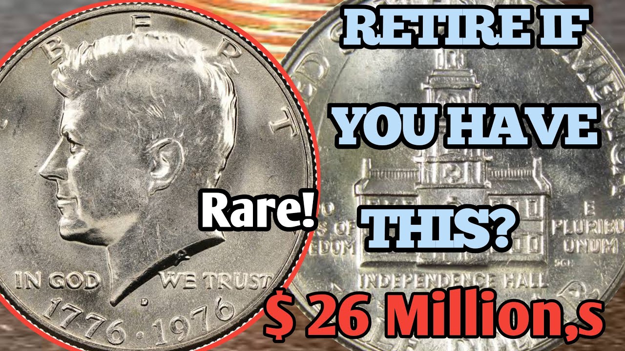 Retire Early! Find This Rare 1776 -1976-D Bicentennial Half Dollar
