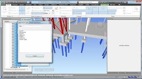 Navisworks + Point Layout