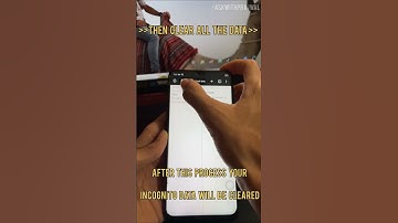 How to delete Incognito mode history #shorts #android #tricks #shortsfeed #tips