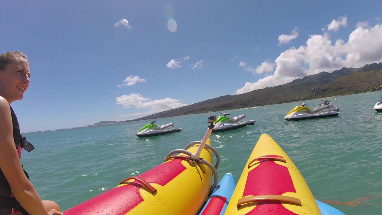 Banana Boat in Oahu, Hawaii YouTube