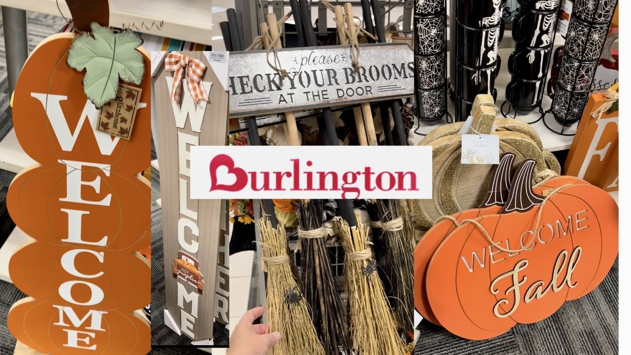 BURLINGTON 🤩 BURLINGTON EXCLUSIVE FALL DECOR 2022 HUGE SELECTION AT