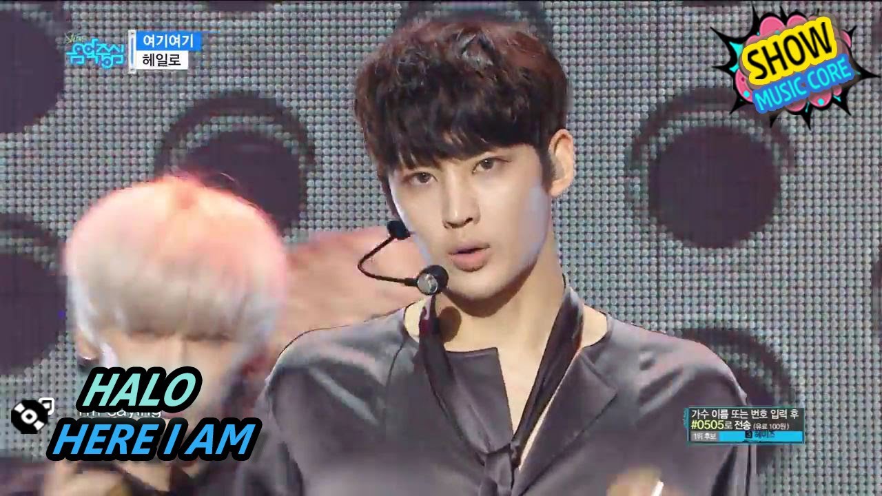 HOT] HALO - HERE I AM, 헤일로 - 여기여기 Show Music core