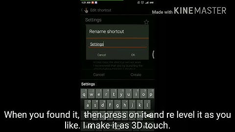 How to enable 3D TOUCH in redmi phones or amy android phones..!