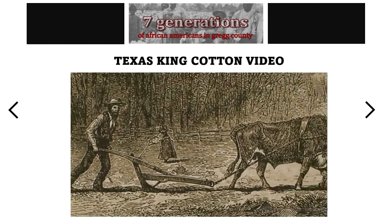 7 Generations of African Americans in East Texas