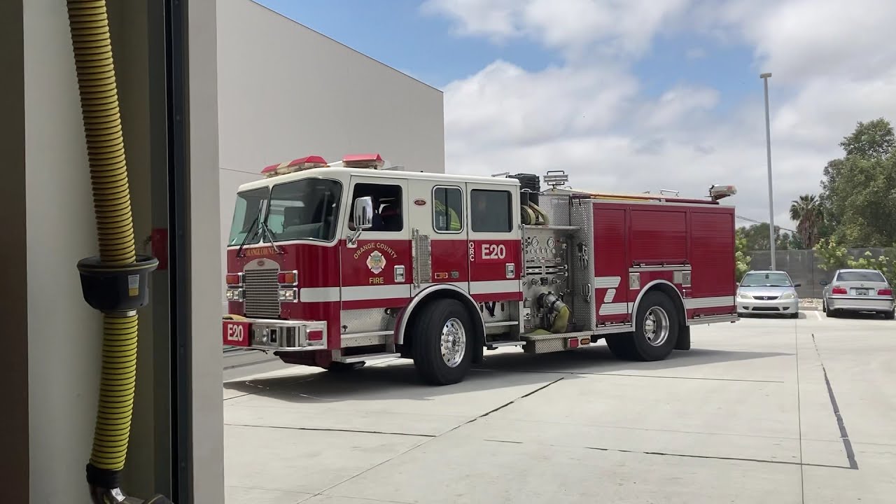 Ocfa engine 20 (reserve) returning